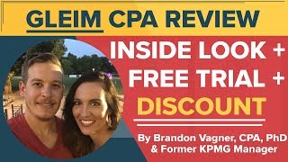 Gleim CPA Review 2018 Video Review  Get an Inside Look Free Trial Access amp Course Discount [upl. by Airtemak]