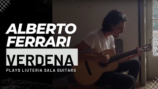 Alberto Ferrari Verdena plays Liuteria Sala guitars [upl. by Celene]