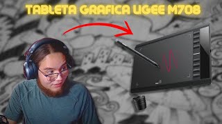 REVIEW TABLETA GRAFICA UGEE M708 [upl. by Bik723]