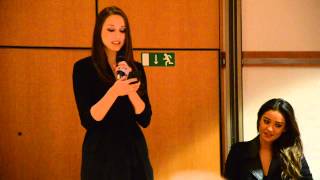 Troian Bellisario singing in french [upl. by Nalani]