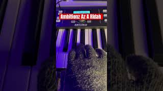 Ambitionz Az A Ridah  2Pac piano rap [upl. by Rodolph]