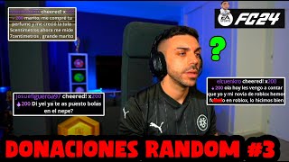 SE PUSIERON RARAS LAS DONACIONES A DjMaRiiO EN EA FC 24 3 [upl. by Naryb]