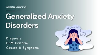 Generalized Anxiety Disorder GAD  Clinical Psychology [upl. by Arekahs]