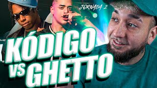 KODIGO PUNTERO DE FMS CARIBE 🌏  KODIGO VS GHETTO  Reacción a FMS CARIBE 2024 [upl. by Talie]