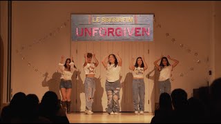 1 LE SSERAFIM 르세라핌  UNFORGIVEN  board intros ADT Williams College Dance Cover [upl. by Stiegler152]