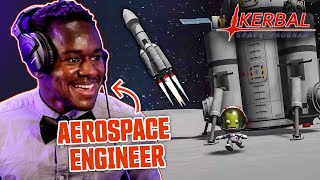 Aerospace Engineer Plays Kerbal Space Program [upl. by Casi]