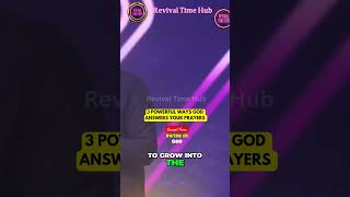 3 POWERFUL WAYS GOD ANSWERS YOUR PRAYERS  revivaltimehub apostlejoshuaselman motivation [upl. by Jori]