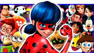 Miraculous Ladybug Theme Song Movies Games and Series COVER feat Minions [upl. by Aurore]