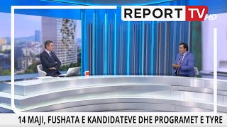 Posteri i Këlliçit me gishtin e mesit Gerti Shella në Report Tv Është gafë [upl. by Hermy975]