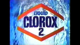 Liquid Clorox 2 Color Safe Bleach Commercial 1989 b [upl. by Hoashis41]