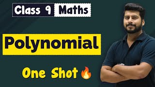 Polynomials Class 9 in One Shot Revision 🔥  Class 9 Maths Chapter 2 [upl. by Ayrolg193]