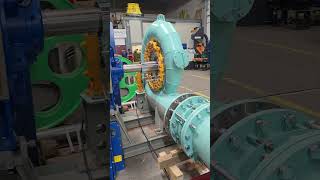 Francis water turbine 300kW under final construction in Siapro workshop [upl. by Shaina919]