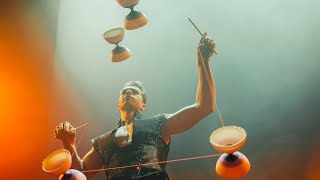 Ezra Veldman  Diabolo act at Magical World of Circus [upl. by Aitsirhc]