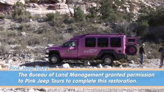 Rocky Gap Road Reparation  Pink Jeep Tours [upl. by Kohn]