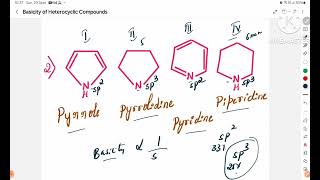 Basicity Of Heterocyclic CompoundsPart1CSIRNETKSETGATE All Competition Exam  Kannada [upl. by Mars]