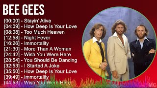 Bee Gees 2024 MIX Best Songs  Stayin’ Alive How Deep Is Your Love Too Much Heaven Night Fever [upl. by Amitak]