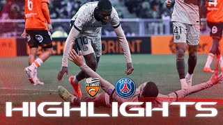 HIGHLIGHTS  LORIENT 14 PARIS ⚽️ DEMBÉLÉ amp MBAPPÉ [upl. by Nork]