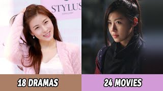 All Dramas and Movies of Ha Ji Won  Ha Ji Won 19962024 [upl. by Munson]