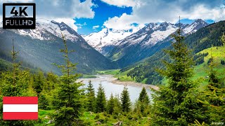 🇦🇹 Driving on the Gerlospass Austria  Stunning Landscapes 4k travel [upl. by Nolur253]