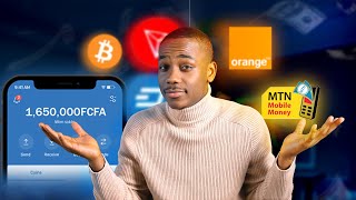 Comment retirer ses CRYPTO MONNAIES par Mobile money en Afrique [upl. by Erdda443]