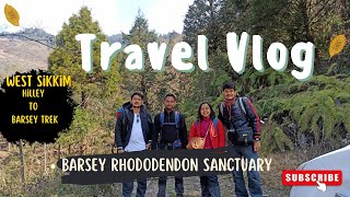 Barsey Rhododendron Sanctuary  West Sikkim  Trekking video [upl. by Gnoy]