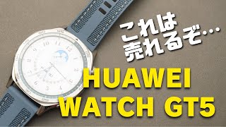 【2週間使ってみた】HUAWEI WATCH GT5 スマートウォッチ  高級感たっぷりで性能面が大きくUP！3万円台の主役の座を握るかも [upl. by Artenahs615]