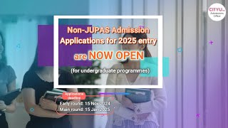 Applications for undergraduate programmes for 2025 entry are now open [upl. by Kenta]