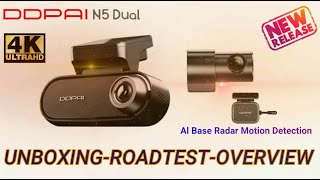 Aussiecams  DDPAI N5 dual AI radar OVERVIEW UNBOXING and ROADTEST [upl. by Carlee]