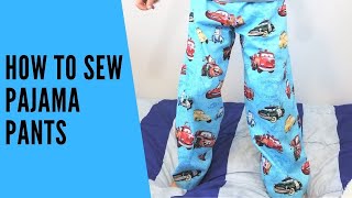 Learn to sew Pajama Shorts  Beginner Sewing Project [upl. by Zerlina]