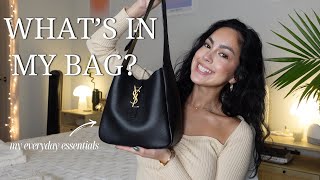 whats in my everyday bag purse essentials [upl. by Anastasius701]