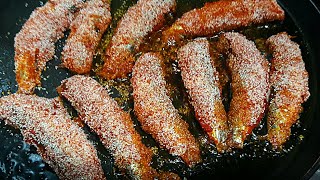 Spicy Sardine Fish Rava Fry  Fish Fry Recipe  Easy amp Tasty Fish Fry [upl. by Fairlie]