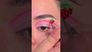 Strawberry makeup 🍓 [upl. by Dnomayd]