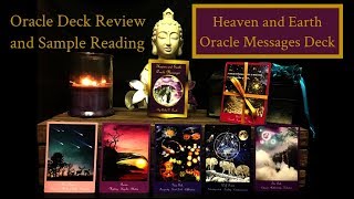 Heaven amp Earth Oracle Messages Deck Review amp Sample Reading [upl. by Holtorf964]