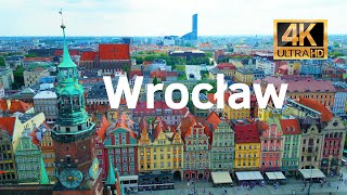 Wrocław z drona 4K60 fps Wroclaw by drone [upl. by Marylin]