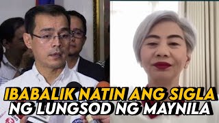 YORME ISKO MORENO SINAGOT ANG MGA BANAT NI MAYOR HONEY LACUNA [upl. by Moyer]