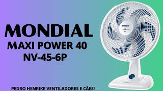 MONDIAL MAXI POWER 40cm 80W 6 pás NV456P [upl. by Gaulin]