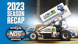 Jacob Allen and Tanner Holmes  2023 World of Outlaws NOS Energy Drink Sprint Car Season Recap [upl. by Elagiba472]