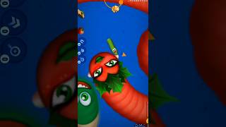 🐍Worms Zone Io Magic Gameplay Short video games shortshortfeed [upl. by Hamo]