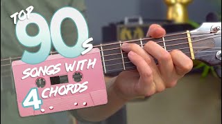 Top 10 songs of the 90s  JUST 4 CHORDS [upl. by Ladnor]