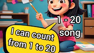 Counting Fun Learn Numbers 1 to 20 [upl. by Naillil]