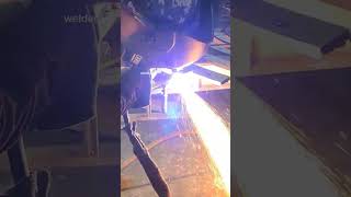 Plasma cutter quick and easy way for cutting metals shorts plasmacut [upl. by Anasus]