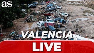 Aftermath of flash FLOODS in VALENCIAS PICANYA suburb  LIVE [upl. by Lotsirhc]