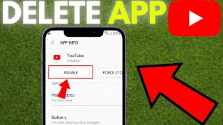 How To Uninstall Youtube App On Android In 2024  Delete youtube app mobile tutorial android [upl. by Eedyah511]