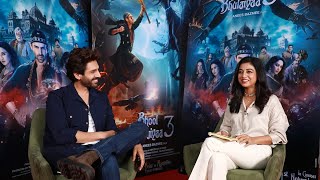 Kartik Aaryan Interview I Bhool Bhulaiyaa 3 I Atika Farooqui I SatyaPrem Ki Katha IManifesting Love [upl. by Collum588]