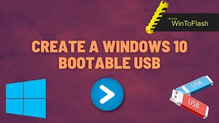 How to create a Windows 10 Bootable USB  Level 1 [upl. by Ylra]