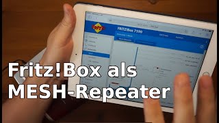 Alte FritzBox als WLANRepeater mit MESH [upl. by Cordi]