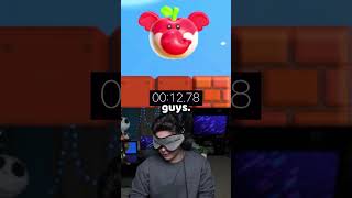 Blindfolded Super Mario Bros Wonder Speedrun [upl. by Dodd628]