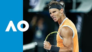 Rafael Nadal v Frances Tiafoe match highlights QF  Australian Open 2019 [upl. by Siekram]