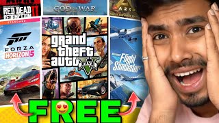 TOP 5 OFFICIAL WEBSITE FOR FREE PC GAMES IN 2023🤩🔥 NO VIRUS  NO CRACK  NO CLICKBAIT [upl. by Tahpos]