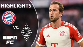 Bayern Munich vs Monchengladbach  Bundesliga Highlights  ESPN FC [upl. by Dougall]